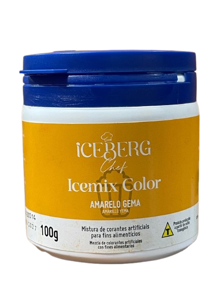 1241 - CORANTE ART. AMARELO GEMA 100g - ICEBERG