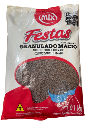 1484 - GRANULADO MACIO ESCURO 1,010kg - MIX/DUAS RODAS