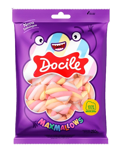 1403 - MARSHALLOW TWIST COLOR MORANGO 250g - DOCILE 