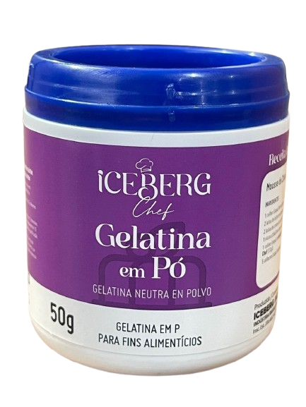 635 - GELATINA EM PO 50g - ICEBERG