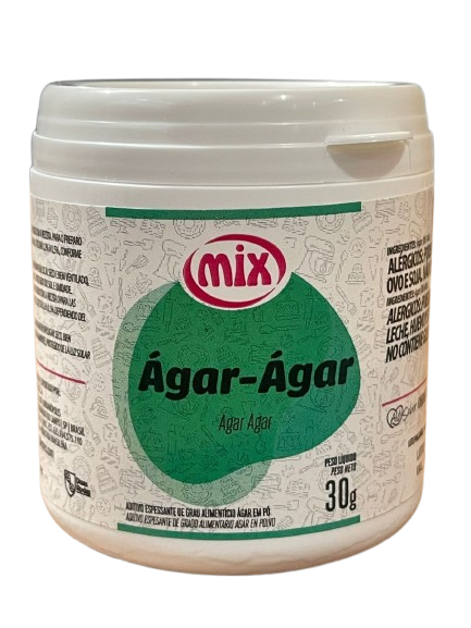 16833 - AGAR AGAR 30g - MIX/ DUAS RODAS