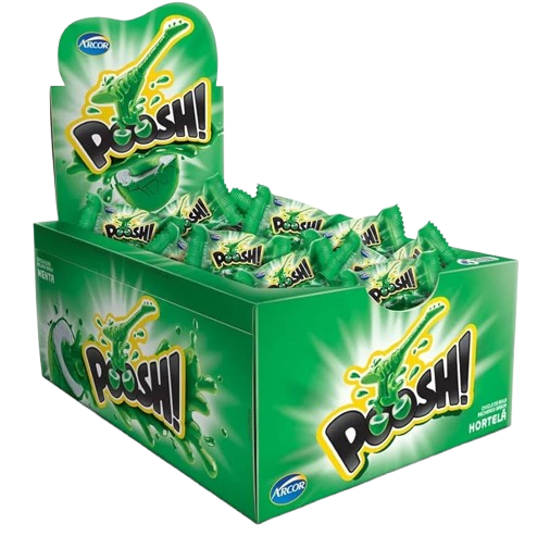 3627 - CHICLE POOSH HORTELA C/40un - ARCOR