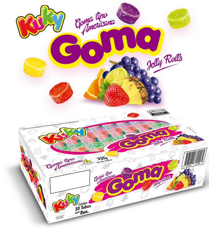 1073 - GOMA TUBO 930g - KUKY