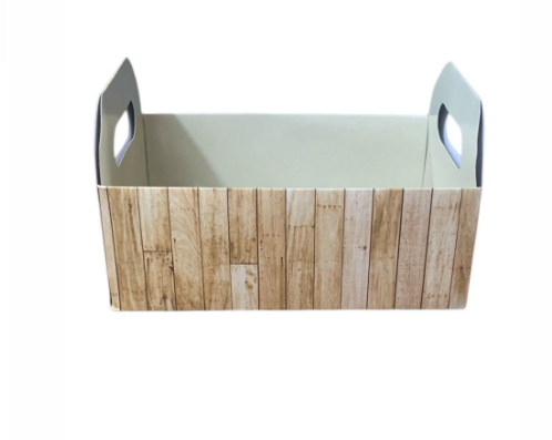 2051 - CAIXOTE MADEIRA M 22x15x8 - PC/ CROMUS