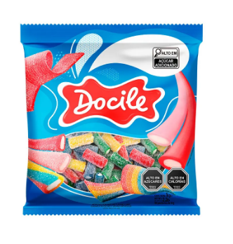 16860 - GOMA CANUDINHO JUMBO BITE SIZE 1kg - DOCILE