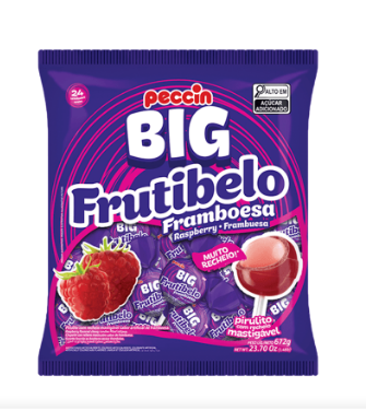 16875 - PIRULITO BIG FRUTIBELO 672g - PECCIN