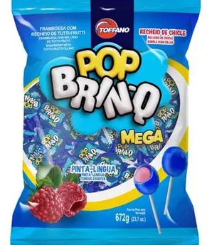 16887 - PIRULITO POP BRINQ MEGA PINTA LINGUA 672g - TOFFANO