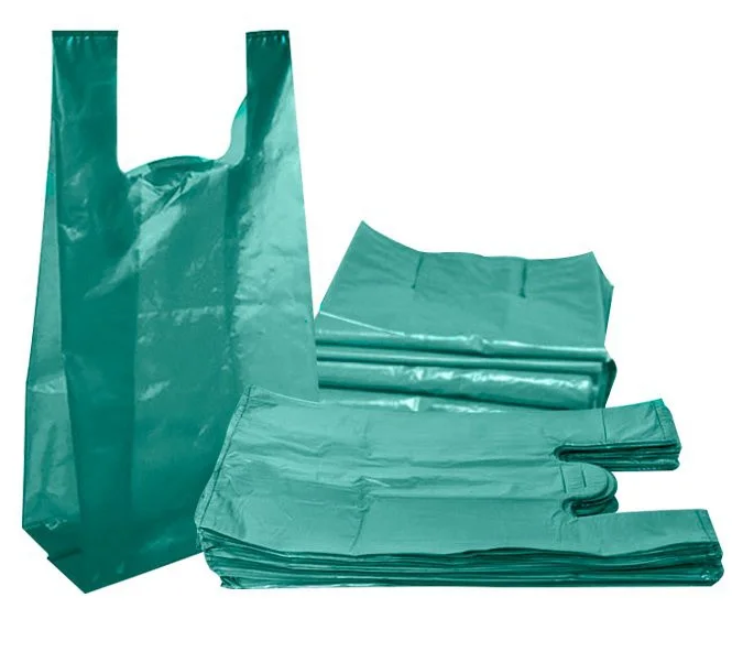 2351 - SACOLA RECICLADA VERDE 50X60- DAYANAPLAST
