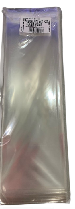 16842 - SACO ADESIVO  8,5x25+3 ABA C/50un - PC/ CROMUS