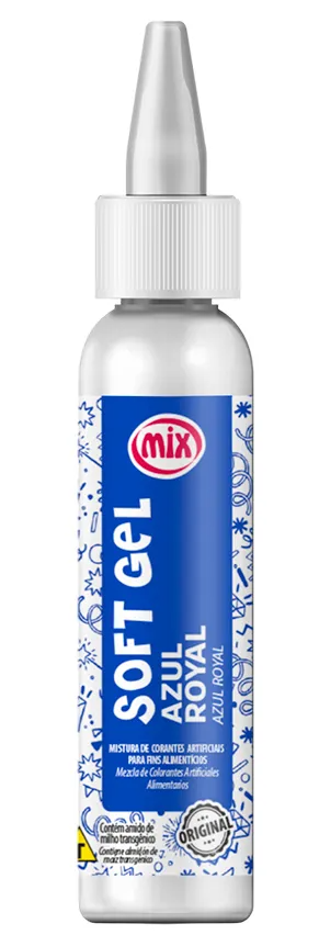 1486 - SOFTGEL AZUL ROYAL 25g - MIX/DUAS RODAS