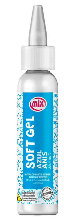 2848 - SOFTGEL AZUL ANIS 25g - MIX/DUAS RODAS