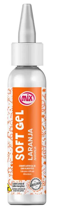 2855 - SOFTGEL LARANJA 25g - MIX/DUAS RODAS