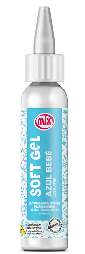 2858 - SOFTGEL AZUL BEBE 25g - MIX/DUAS RODAS