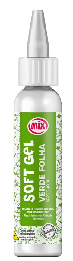 2846 - SOFTGEL VERDE FOLHAS 60g - MIX/DUAS RODAS