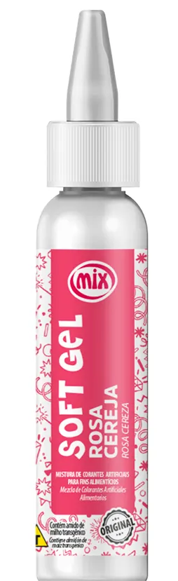 16040 - SOFTGEL ROSA CEREJA 25g - MIX/  DUAS RODAS