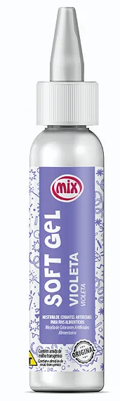 16399 - SOFTGEL VIOLETA 25g - MIX/ DUAS RODAS 