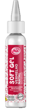 16400 - SOFTGEL VERMELHO NATAL 25g - MIX/ DUAS RODAS 