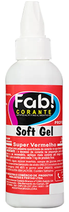 905 - SOFTGEL SUPER VERMELHO 25g - FAB