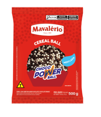 16316 - CEREAL CHOCOPOWER MINI MESCLADO  500g - MAVALERIO 
