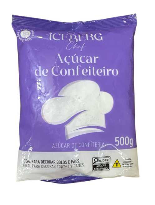 687 - AÇÚCAR DE CONFEITEIRO 500g - ICEBERG