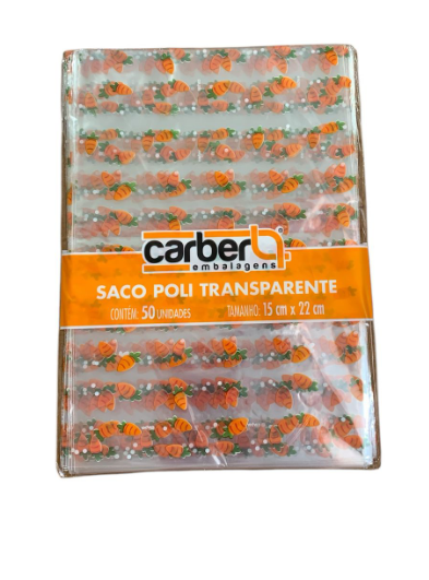16975 - SACO CENOURINHAS 15x22 C/50un - PC/ CROMUS