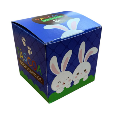 16971 - CAIXA CUBO ALEGRIA AZUL 7x7x7 - PC/ CROMUS