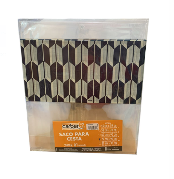 16965- SACO CESTA AUTOSSERV STDO MASCUL 72X90 C/1UN - PC/CROMUS