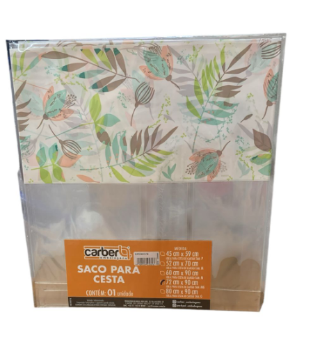 16964 -SACO CESTA AUTOSSERV STDO FEMIN 72X90 C/1UN - PC/CROMUS