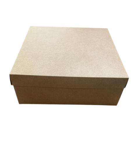 17009 - CAIXA 10 KRAFT 275 23,5x23,5x10cm - ZAGAROLLO