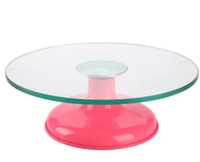 17084-  BAILARINA DE VIDRO PREMIUM ROSA - SILVER PLASTIC