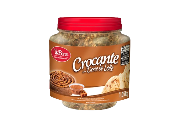 3192 - CROCANTE SABOR DOCE DE LEITE 1,05KG - VABENE