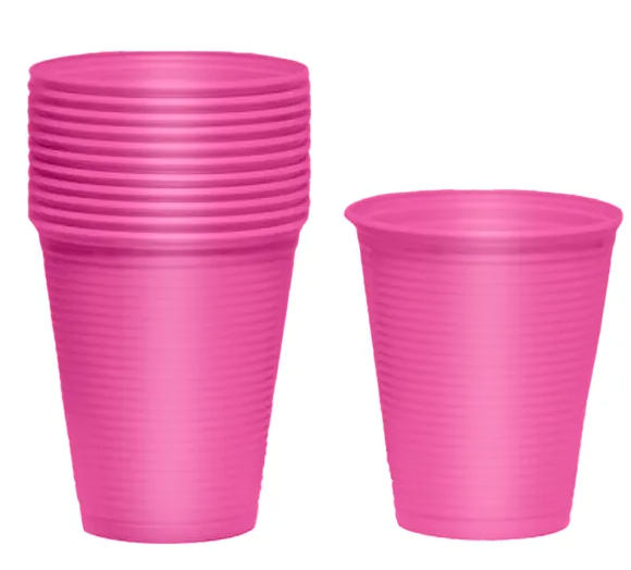 17053 -COPO 200ml BIO PINK C/50un - TRIK TRIK