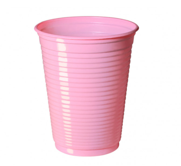 17054 -COPO 200ml BIO ROSA C/50un - TRIK TRIK