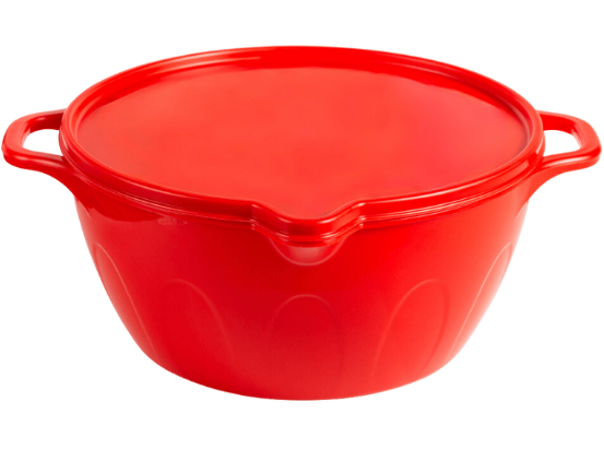 17094 - CAÇAROLA VERMELHA C/TP - BLUE STAR