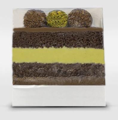 16203 - SLICE BOLO FATIA BRANCA 120x110x25mm C/5un - SULFORMAS