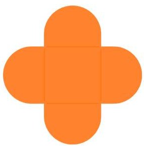 17120 - PORTA FORMINHA LARANJA 50un - REGINA