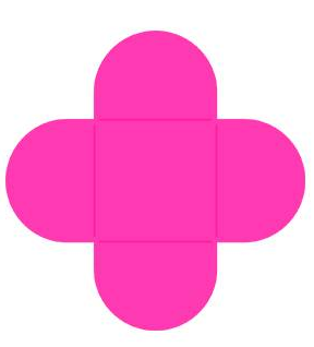 17123 - PORTA FORMINHA PINK 50un - REGINA