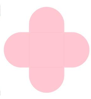 17125 - PORTA FORMINHA ROSA CLARO 50un - REGINA