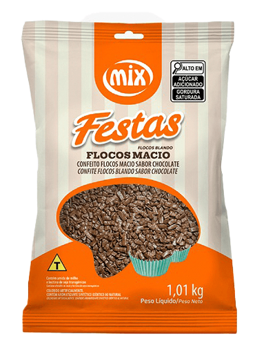 17178 - FLOCOS MACIO CHOCOLATE ESCURO 1,01kg - MIX/ DUAS RODAS