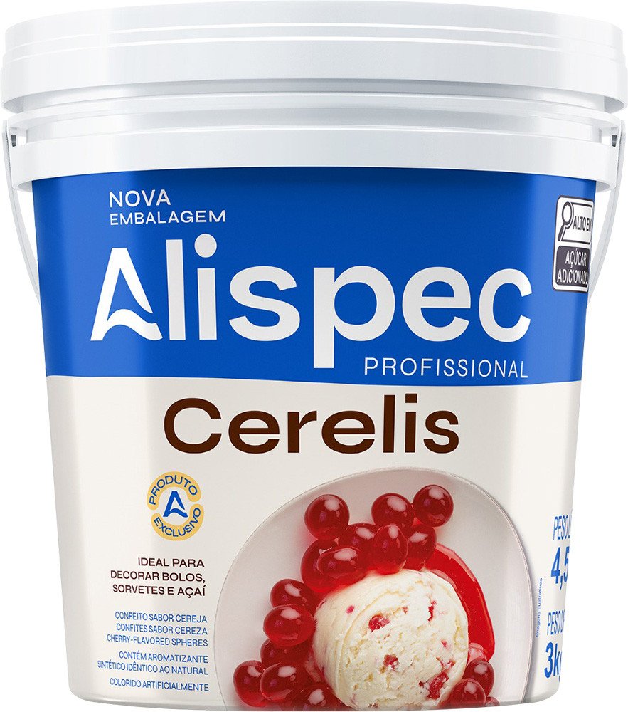 3742 - CERELIS CEREJA 4,5kg - ALISPEC
