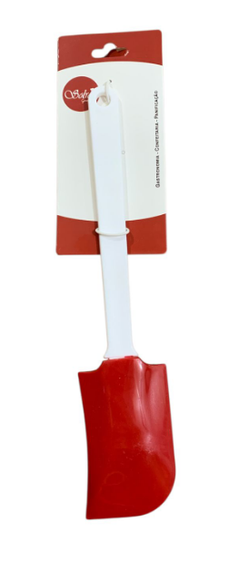 17141 - ESPATULA PVC VERMELHO GRANDE - SOLRAC