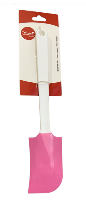 17142 - ESPATULA PVC ROSA GRANDE - SOLRAC