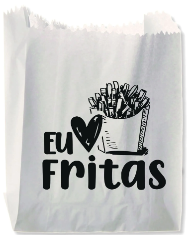 17192 - SACO PAPEL PRIME BATATA FRITA 10x15 (32x17) C/500un - EMBALEBEM