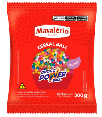 17214 - CEREAL CHOCOPOWER MICRO COLORIDO 300g - MAVALERIO