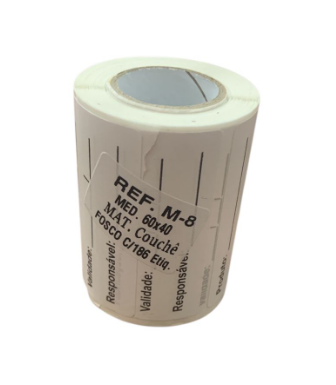 17227 - ETIQUETA M-08 C/186un - EXPRESS ETIQUETAS