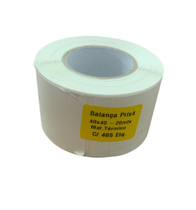 17224 - ETIQUETA TERMICA BRANCA C/465un - EXPRESS ETIQUETAS