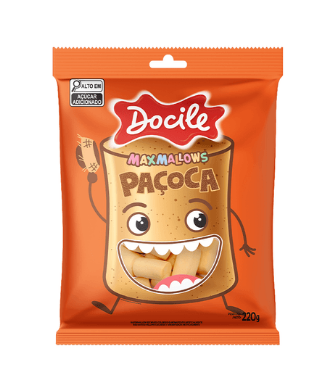 17249 - MARSHMALLOW PACOCA 220g - DOCILE