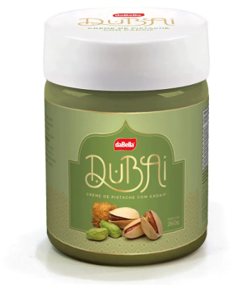 17255 - CREME PISTACHE DUBAI 260g - DABELLA