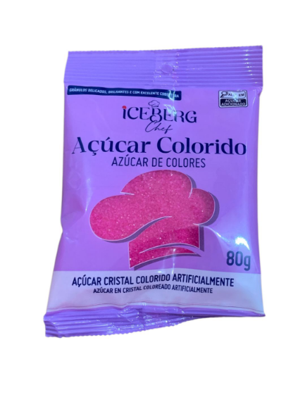 17290 - ACUCAR ROSA 80g - ICEBERG
