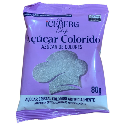 17294 - ACUCAR PRATEADO 80g - ICEBERG